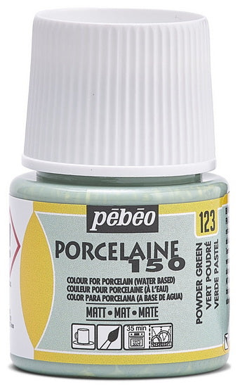 Porcelain paint - porcelaine 150 - 45ml - powder green