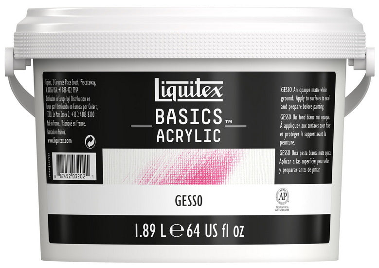 Gesso basics blanc- 1.89l