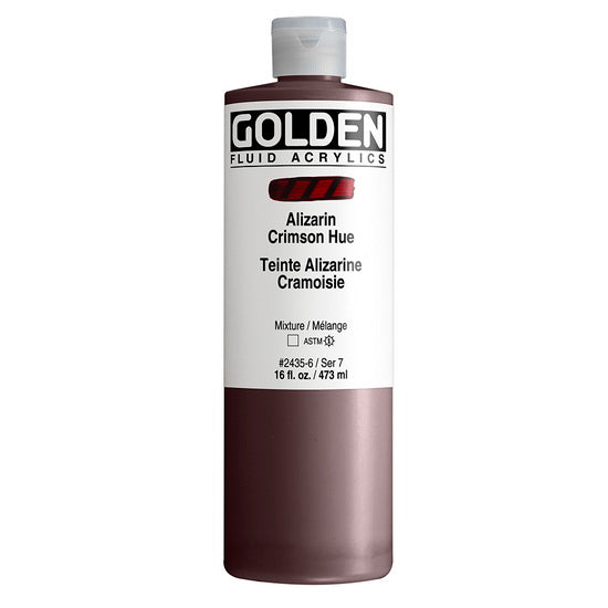 Acrylique fluide - 16 oz alizarine cramoisie imitation s7