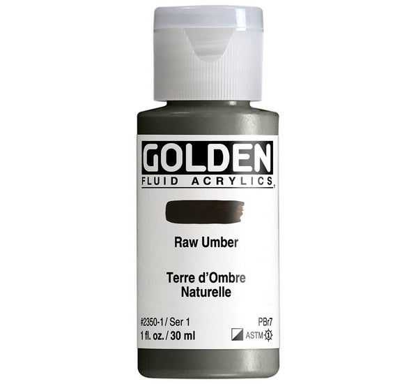 Acrylique fluide - 1 oz  ombre naturelle  s1
