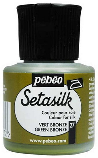Silk paint - setasilk - 45ml - bronze green