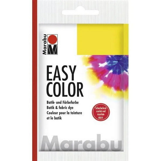 Easy Color Batik & Fabric Dye - SCARLET RED CENTIMETER