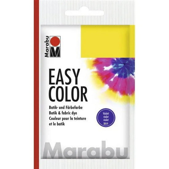 Couleur pour teinture et batik easy color - violet centimeter
