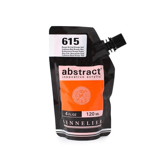 Acrylic hv - abstract - 120ml - burnt sienna b
