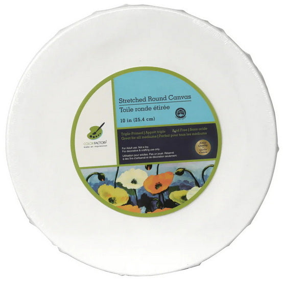 Toile ronde - 10po