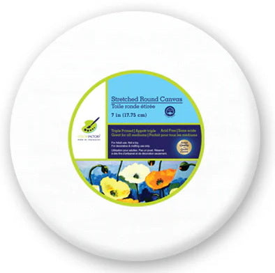 Toile ronde - 7po