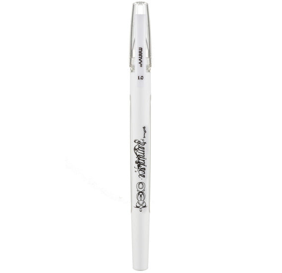 Stylo gel - reminisce - blanc