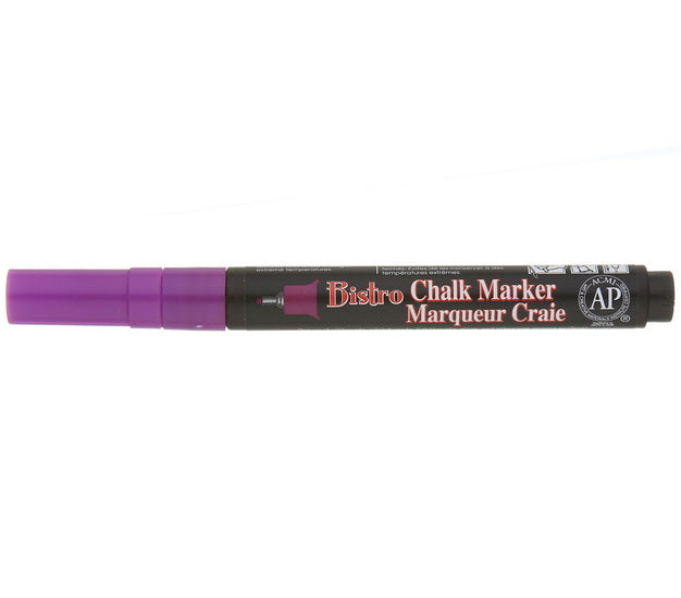 Marqueur craie - bistro - extra fin - violet fluo