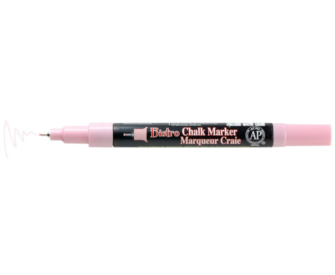 Marqueur craie - bistro - extra fin - rose blush