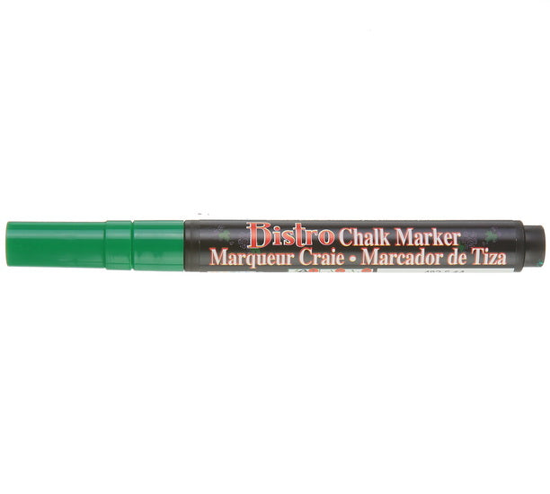 Marqueur craie - bistro - fin - vert fluo