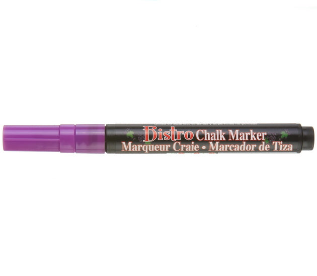 Marqueur craie - bistro - fin - violet fluo