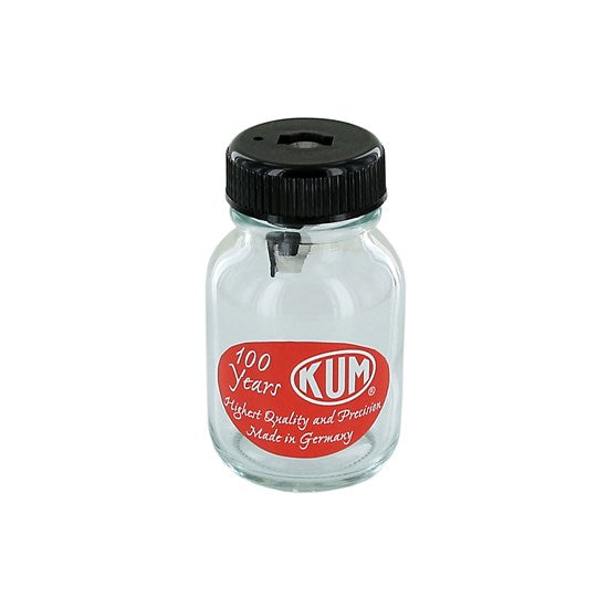 Taille-crayon en verre à un trou