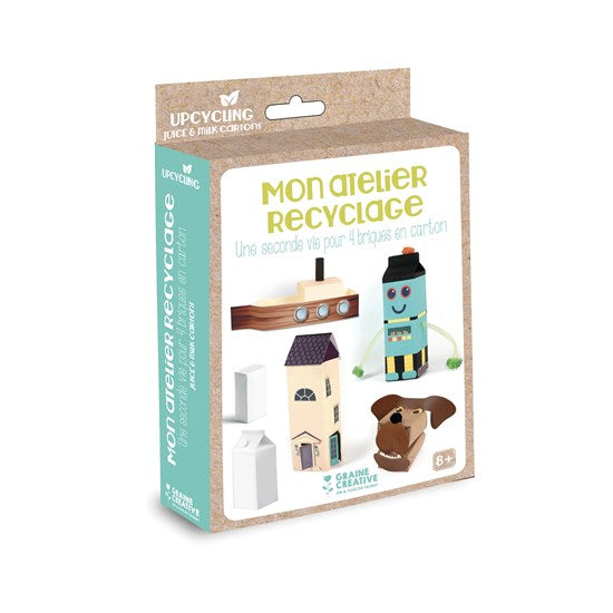 Mon atelier recyclage - briques en carton