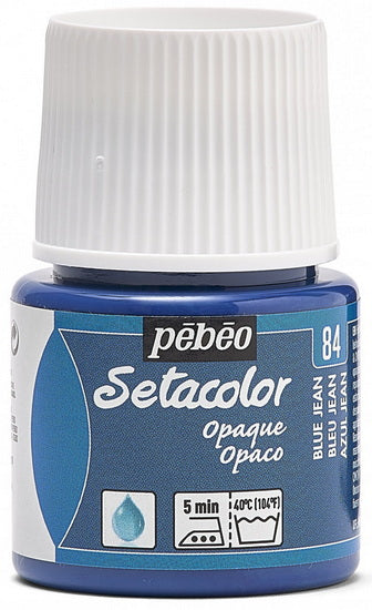 Textile paint - setacolor - 45ml - opaque - blue jean