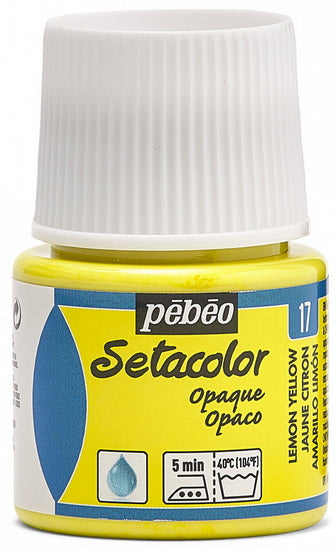 Textile paint - setacolor - 45ml - opaque - lemon yellow