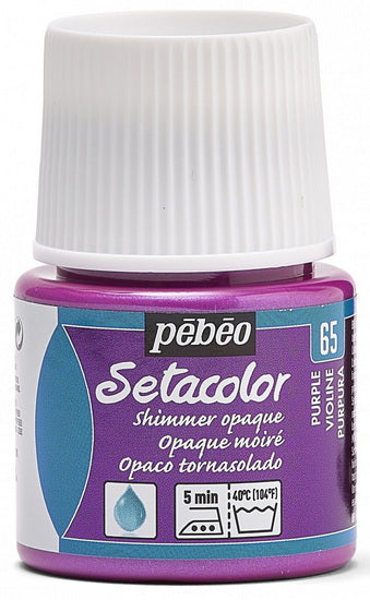 Textile paint - setacolor - 45ml - opaque - shimmer purple