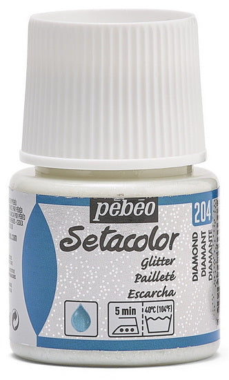 Textile paint - setacolor - 45ml - glitter - diamond