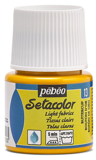 Textile paint - setacolor - 45ml - light tone - buttercup