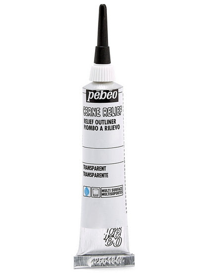 Relief outliner - vitrail - 20ml - transparent