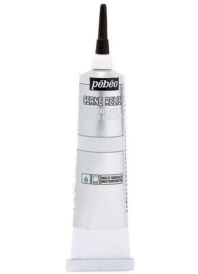 Cerne relief - vitrail - 37 ml - argent