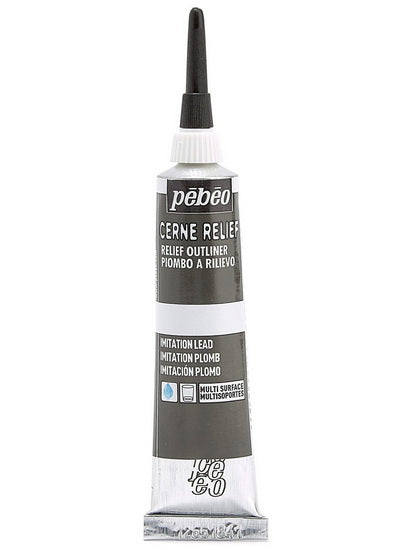 Cerne relief - vitrail - 20ml - imitation plomb
