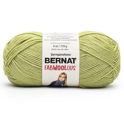 Fabwoolous yarn #4 - 170g - lime