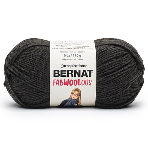 Fabwoolous yarn #4 - 170g - coal