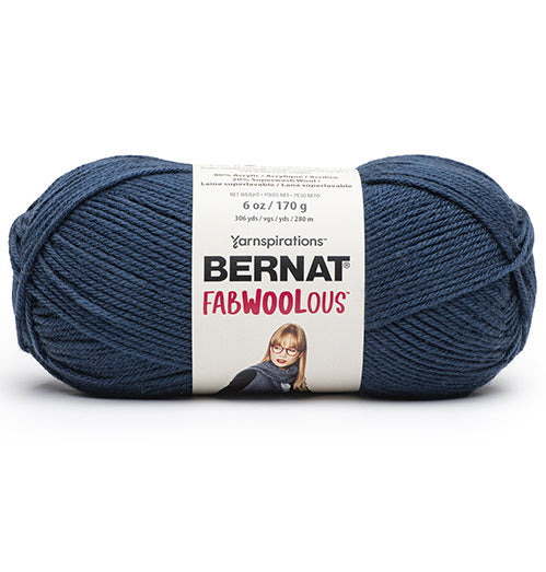 Fabwoolous yarn #4 - 170g - navy