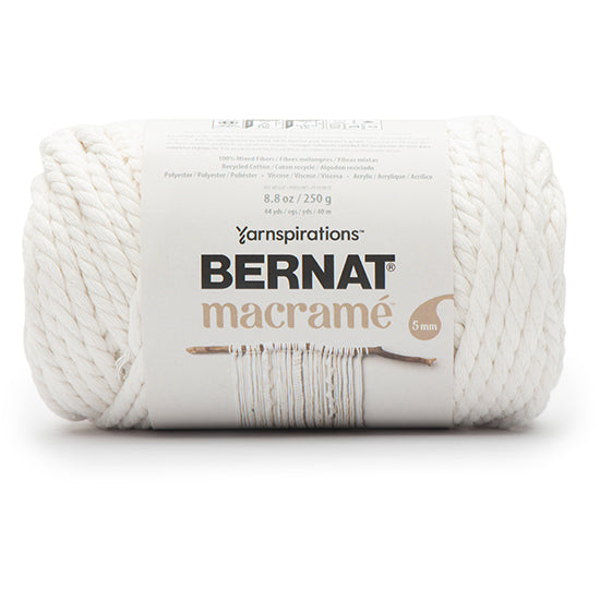Macrame yarn #6 - 250g - natural