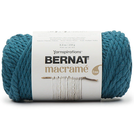 Fil macramé #6 - 250gr - sarcelle