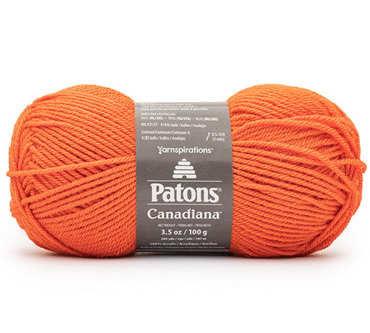 Canadiana yarn #4 - 100g - pumpkin