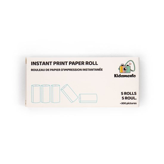 Recharge papier pour caméra instantanée kidamento modèle p