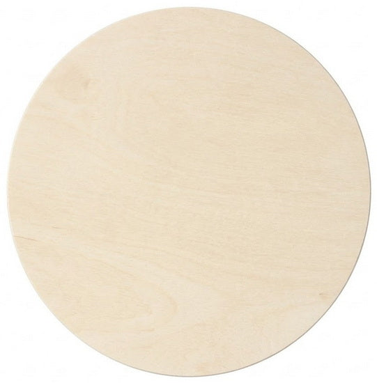 Wood panel round - 14"