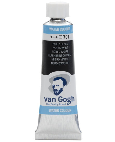 Aquarelle van gogh noir d'ivoire - 10ml série 1