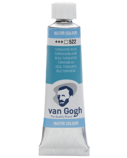 Van Gogh Watercolour Turquoise Blue - 10ML - 40ML Series1
