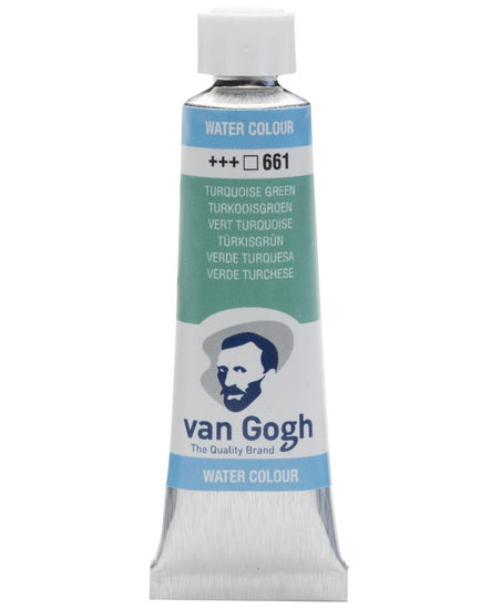 Van Gogh Watercolour  Turquoise Green - 10ML - 40ML Series1
