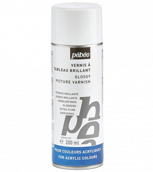Vernis à tableau aérosol - coul. acryliques - 200ml - brillant