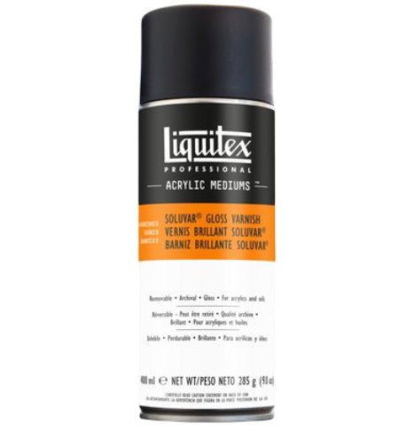 Soluvar Gloss Varnish Spray - 400Ml