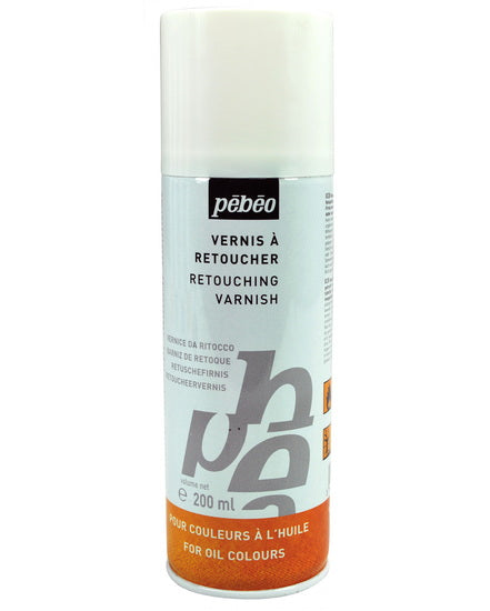 Vernis à retoucher aérosol - couleurs a l'huile - 200ml