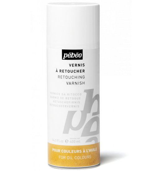 Vernis à retoucher aérosol - couleurs a l'huile - 400ml
