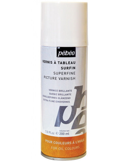Vernis à tableau aérosol - couleurs à l'huile - 200ml - brillant