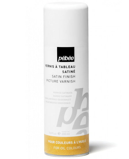 Vernis à tableau aérosol - couleurs à l'huile - 200ml - satin