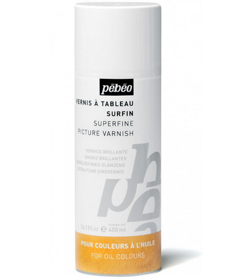 Vernis à tableau aérosol - couleurs à l'huile - 400ml - brillant