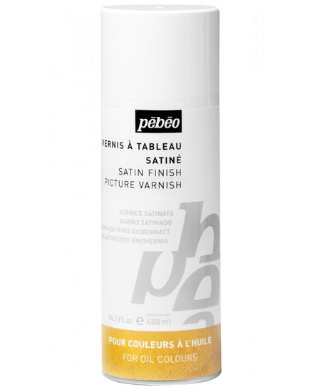 Vernis à tableau aérosol - couleurs à l'huile - 400ml - satin