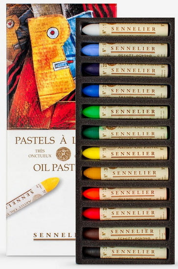 Oil pastel set - beginner (12)