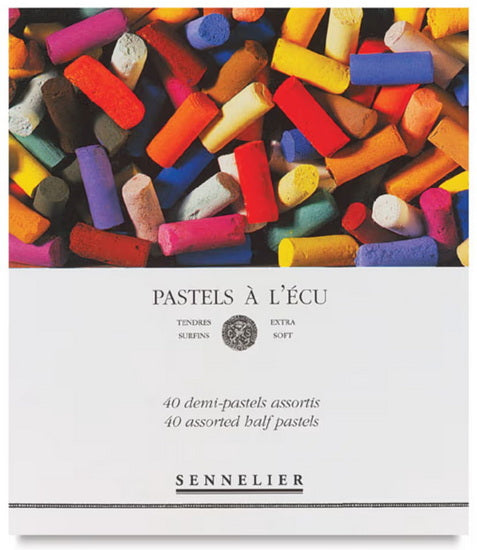 Set half-pastels à l'écu (40)