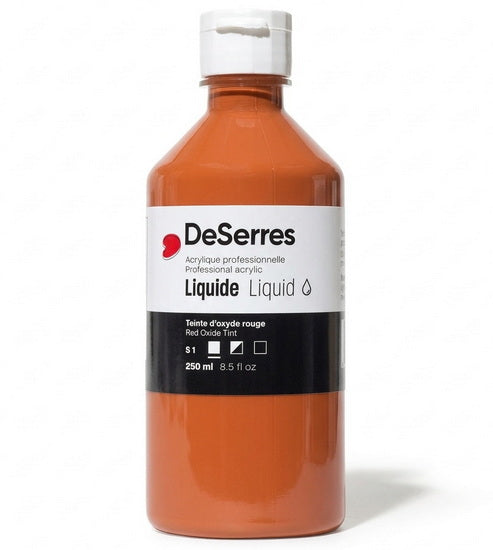 Liquid Acrylic Red Oxide Tint Series 1 - 250ml