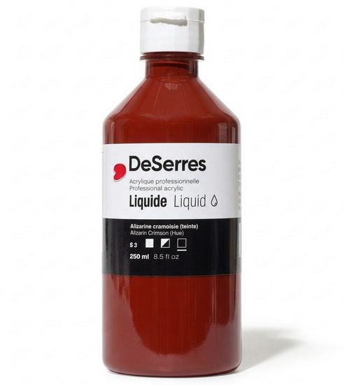 Liquid Acrylic Alizarin Crimson Hue Series 3 - 250ml