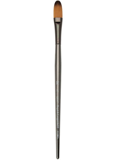 Zen Brush Short Handle S73 Oval Wash 1/2"