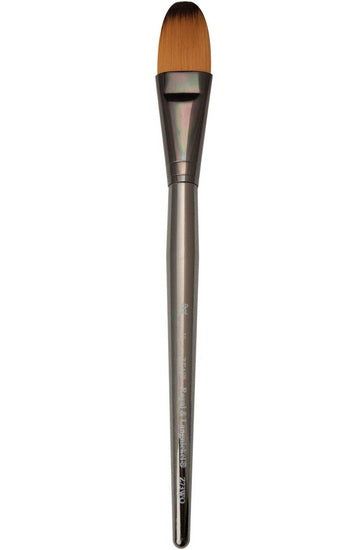 Zen Brush Short Handle S73 Oval Wash 1"